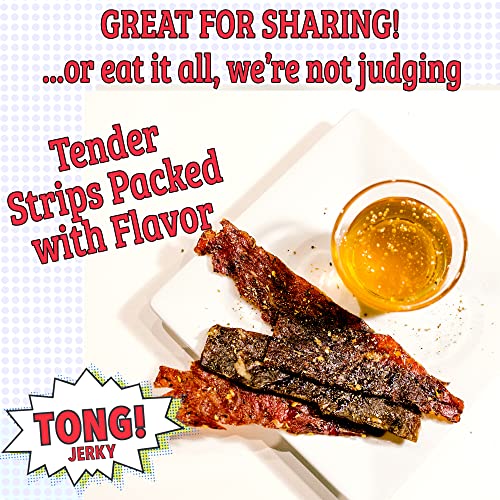 Honey Pepper Teriyaki Beef Jerky 50 Calories, Gluten Free, Keto