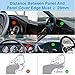 Car Phone Holder, Siroflo HUD Dashboard Car Mount, No Blocking Sight, Safe Driving for Smartphone, Samsung Galaxy S8/ S8 Plus, LG V30, GPS Under 6.5 Inchs Etc(Dashboard Depth ≥28mm)