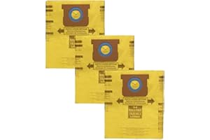 for Shop Vac 90661 9066100 Type E Wet Dry Vacuum Bag for Shop Vac 5 To 8 Gallon Disposable Collection Filter Bags 3pcs
