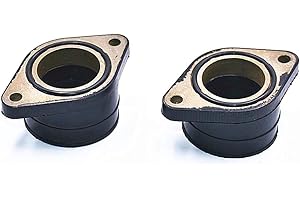 Carbman Intake Manifold Boot Replacement for Honda CB400 CM400 CM450 CM400A CM400C CM400E CM400T Hawk Nighthawk Hondamatic Custom(pack of 2)