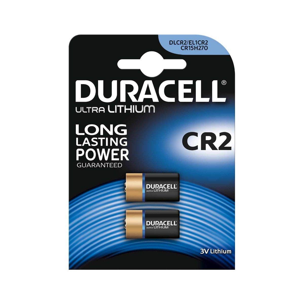 Duracell DUR030480 Lithium-Ion (Li-Ion) 3V Rechargeable Batteries Black
