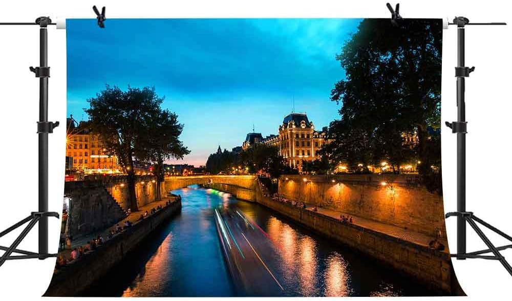 High Quality Merchandise And Convenient Honest Service Mme 10x7ft Paris City Background Seine Riverside Night View Youtube Photography Background Lsme093 Electronics Up To 65 Off Chronosclinica Com Br