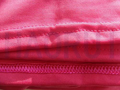Haorui Rectangular Spandex Table Cover (6 ft. Fuchsia)
