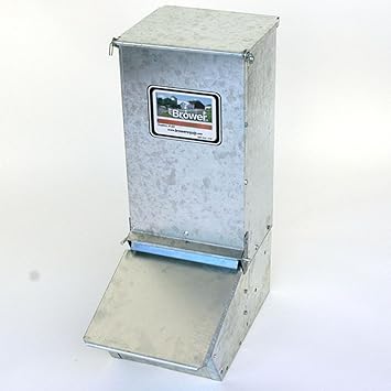 Brower 11h Single Door Supplement Hog Feeder Amazon Co Uk Garden