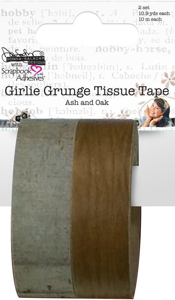 Donna Salazar by 3L Tissue Tape, Duo Pack, Ash & Oak