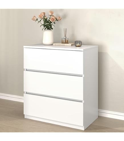 stanley white dresser Furniture for Bedroom, Bedroom Dresser 5 Drawer Wood Dresser Storage Cabinet, Tall Dressers, Wooden Dresser Chest of Drawers for Bedroom, Oak Veneer Finish, Modern Drawer Dresser : Home Coat Size:8 T 2nd hand prom dresses Street Fashion