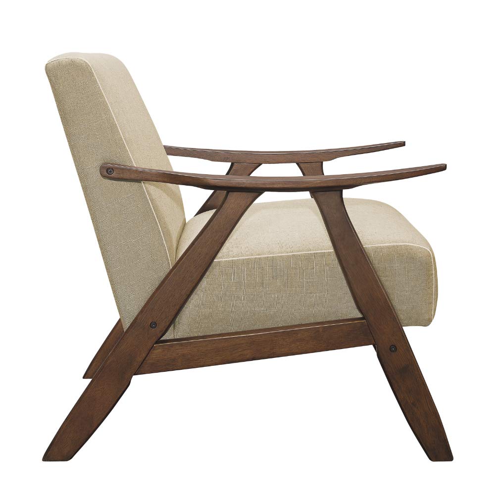 Mua Lexicon Mid Century Modern Accent Chair with Solid Wood Frame in ...