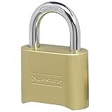 Master Lock Brass Combination Padlock for Indoor