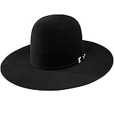 Resistol 20X Black Gold 4/4" Brim Open Crown Felt Cowboy Hat