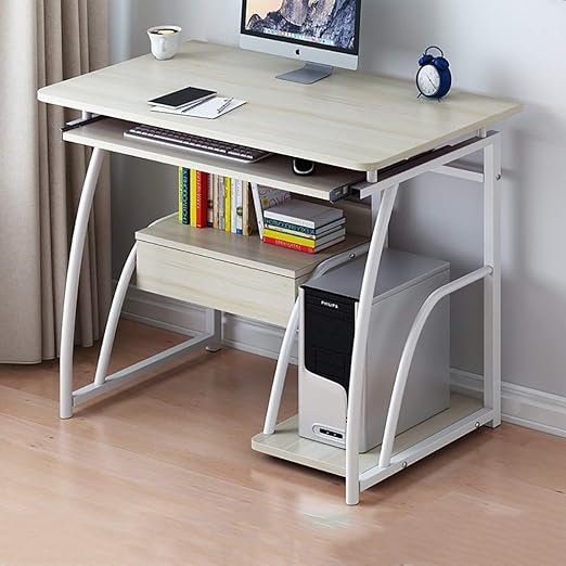 Computer Desk with Pullout Keyboard Home