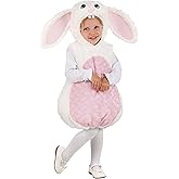 Hippity-Hop Toddler Rabbit Costume with Hood | Plush Bunny Outfit for Easter or Halloween