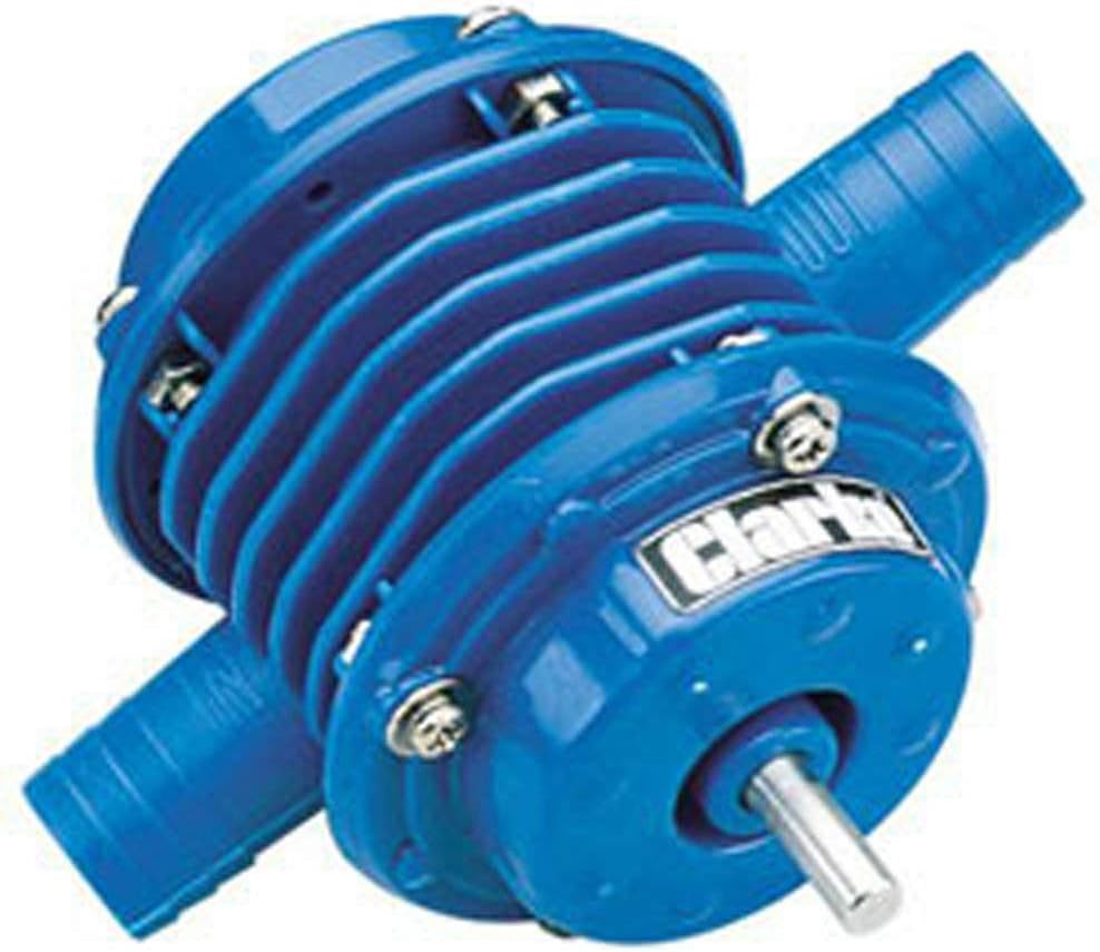 Clarke CPP3000B Drill Powered Pump, 50L/Min Flow Rate, Fits Electric Drills, Lightweight Liquid Transfer Pump