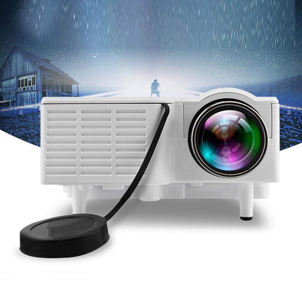 Kikole Mini UC28 Home LED Portable Entertainment HD Projector for Android Video Projectors