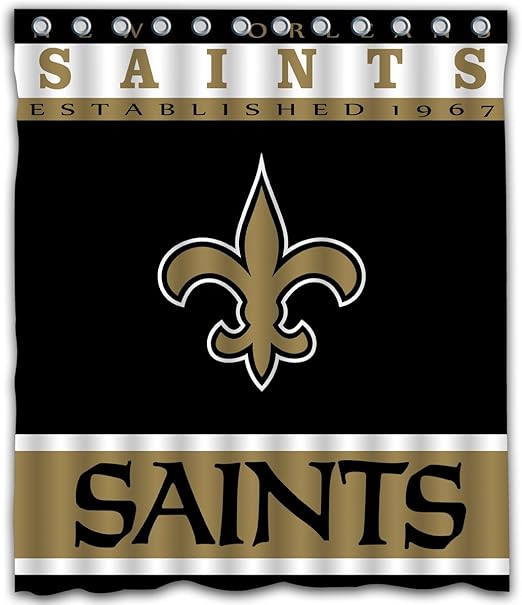 Amazon Com Sonaby Custom New Orleans Saints Waterproof Fabric