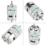 Vikye XD-775 Electric Motor 12V 24V High Torque Speed Low Noise Double Ball view 3