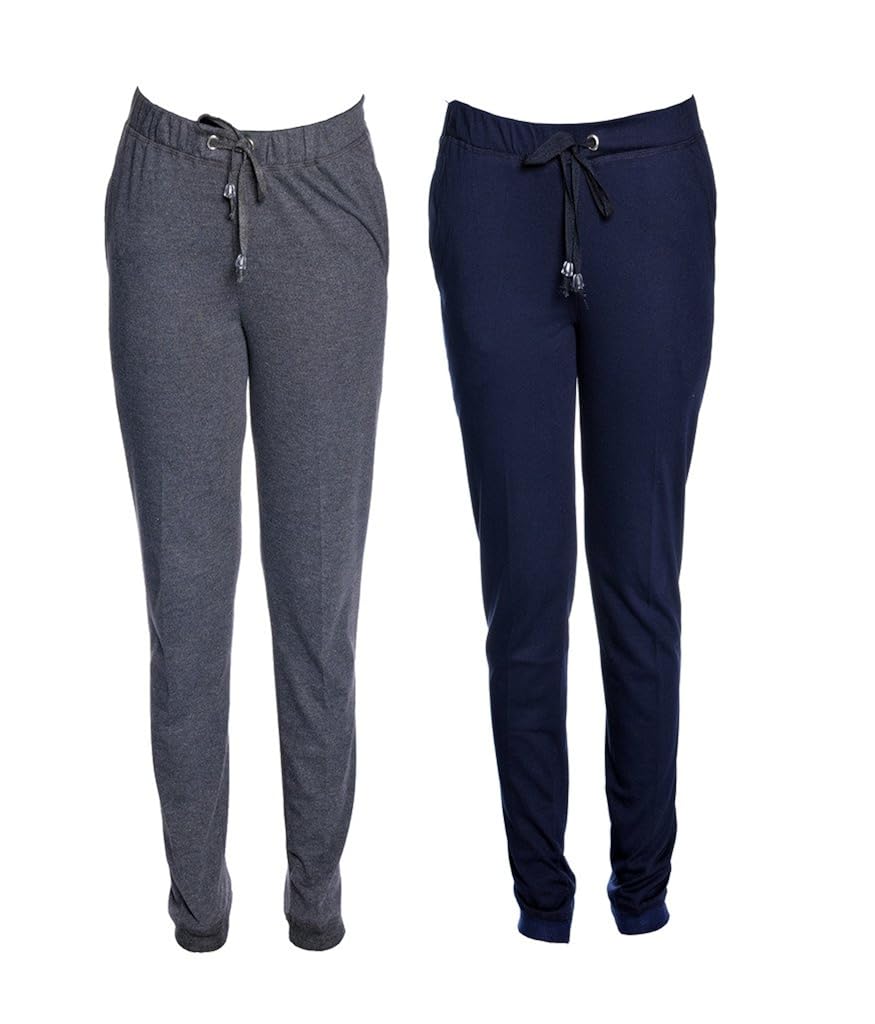 vimal cotton blended womens trackpants(pack of 2)