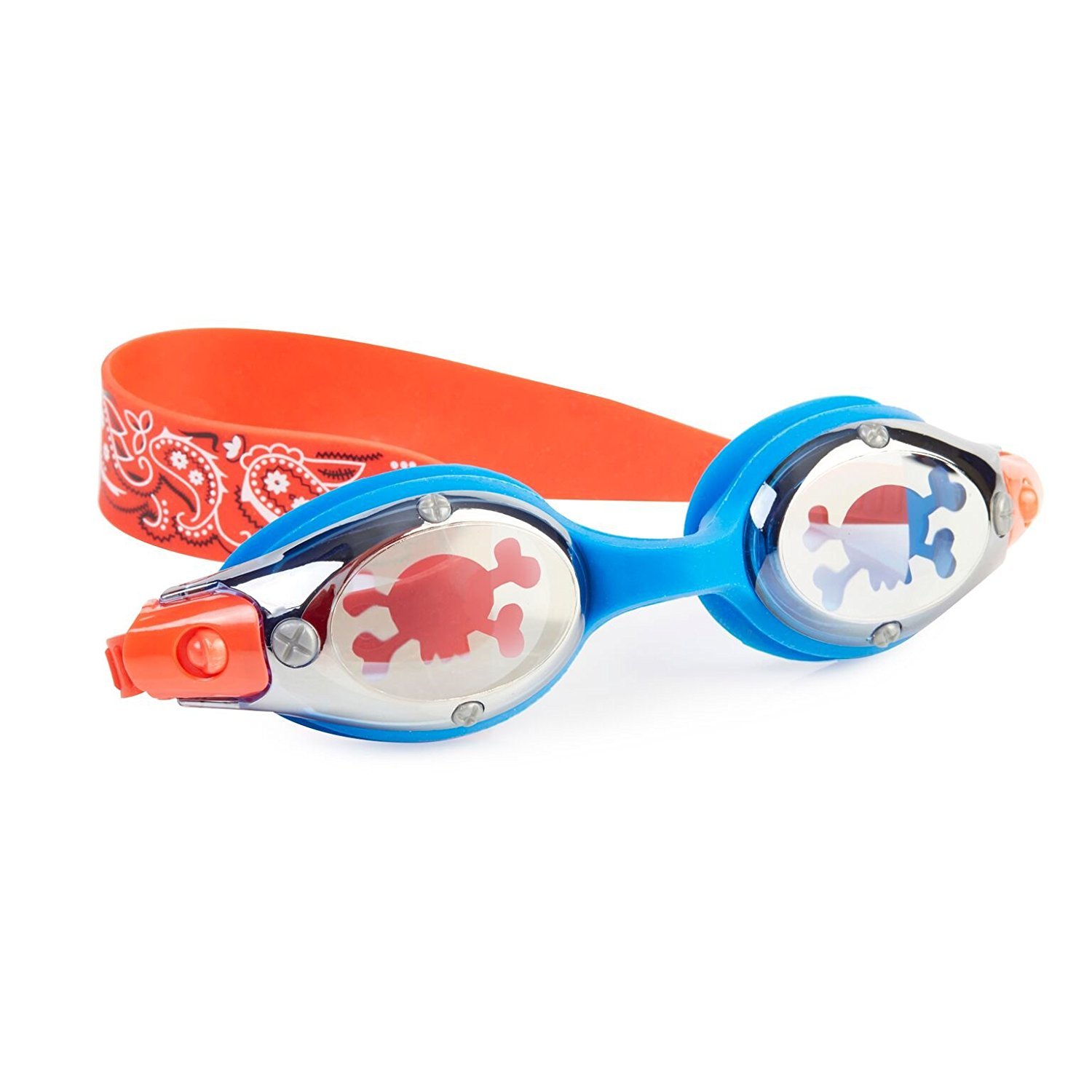 Bling 2O - BLACKBEARD Battleship Blue, Kids Swim Goggles. Over 3 years