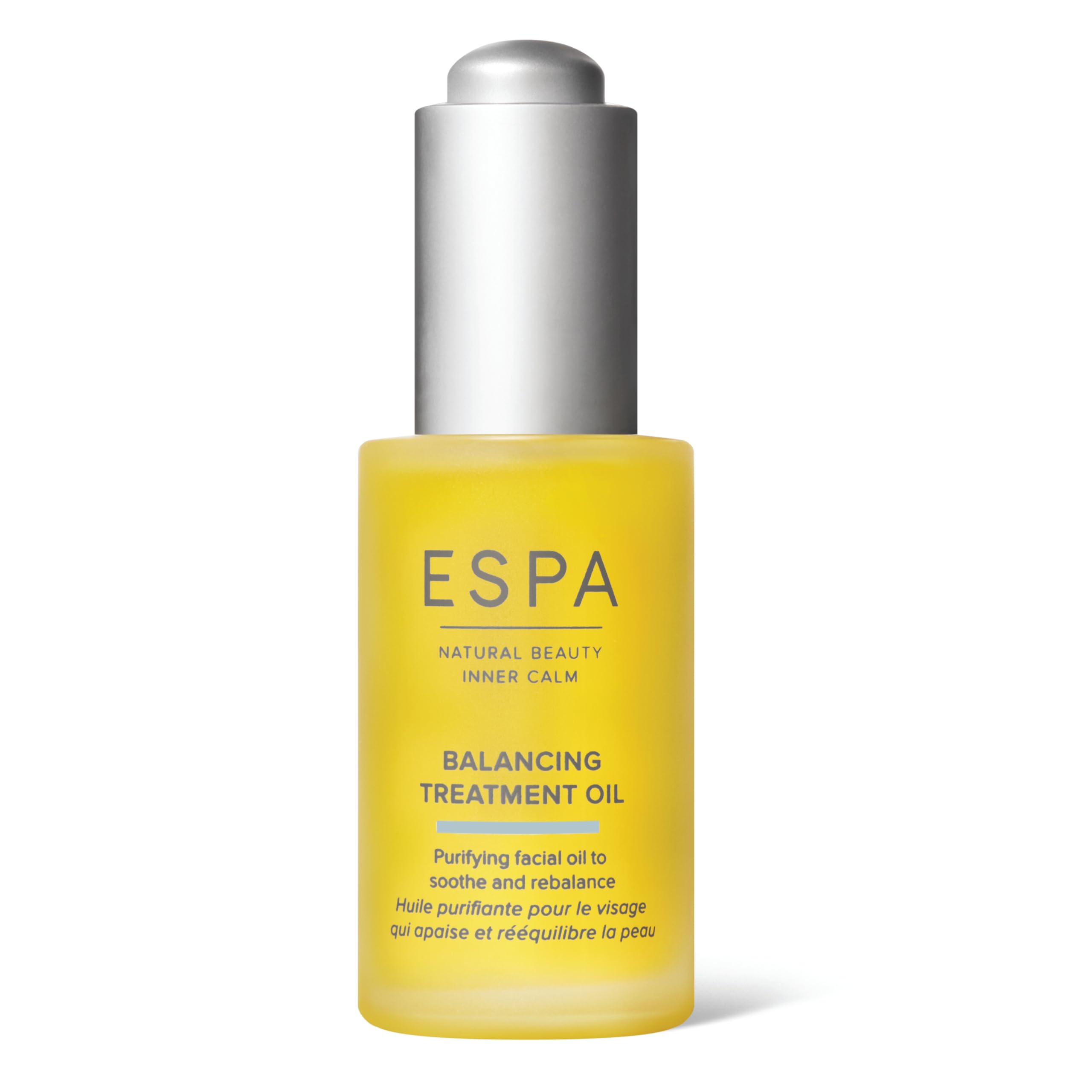 ESPA Balancing Treatment Oil 30ml | Purifying Face Oil for Oily & Combination Skin | Jojoba & Avocado Oils | Clarifies, Hydrates & Soothes with Lemon & Rose Geranium — image 1