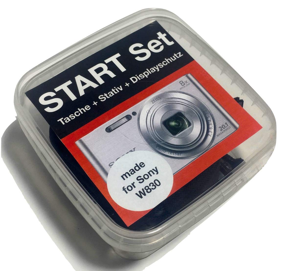 Start Set Sony W810 /830 Case + Mini Tripod + Screen Protector