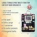 Car Back Seat Organizer for Kids - New X-large Holder with iPad Tablet Pocket, Storage for Bottles, Keeping Children Occupied and Organized During Rides