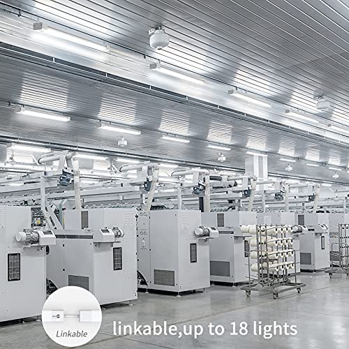 Öuesen LED Feuchtraumleuchte 120cm, 36W 3600LM LED Röhre, IP66 Wasserdichte Werkstatt Deckenleuchte Wannenleuchte für… – Bild 3