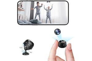 ZMDCAM Hidden Spy Camera for Home Use, Mini Security Wireless WiFi Camera, HD 1080P Indoor/Outdoor Night Vision Nanny Cam for Baby, Pets, Compatible with Smartphone, Tablets(Video Only)