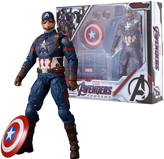 JINGLU Capitán América Thor Máquina De Guerra Modelo Figuras De Acción