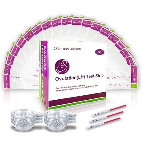 50 Test Di Ovulazione Ultrasensibili 50 Lh Test Ovulazione Test Ovulazione Persona Uso