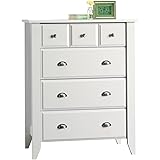 Amazon.com: Sauder Shoal Creek Dresser, Soft White finish ...