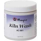 Creative Hobbies Kiln Wash AC-001, Ready to Use Liquid, Pint Jar, Made in USA