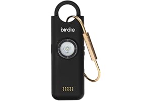 She's Birdie - The Original Personal Safety Alarm for Women by Women - Loud Siren, Strobe Light and Key Chain for Self Defens