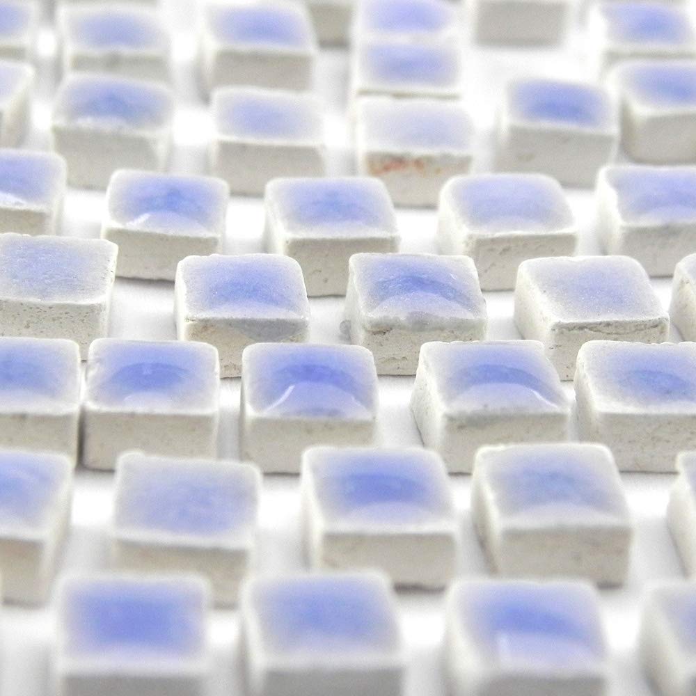 Micro Mosaic Tiles 3/16inch 5x5mm, 1000 pcs, Pale Mauve, WB06