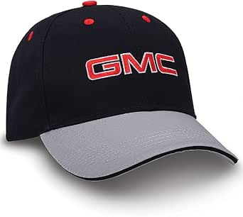 GMC Black and Gray Sandwich Brim Hat 