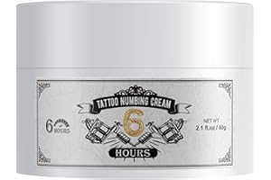 JEWII ENVI Tattoo Numbing Cream, Maintains Maximum Strength for 6 Hours Without Pain, Used for Tattoos-Deep Action and Pain Relief