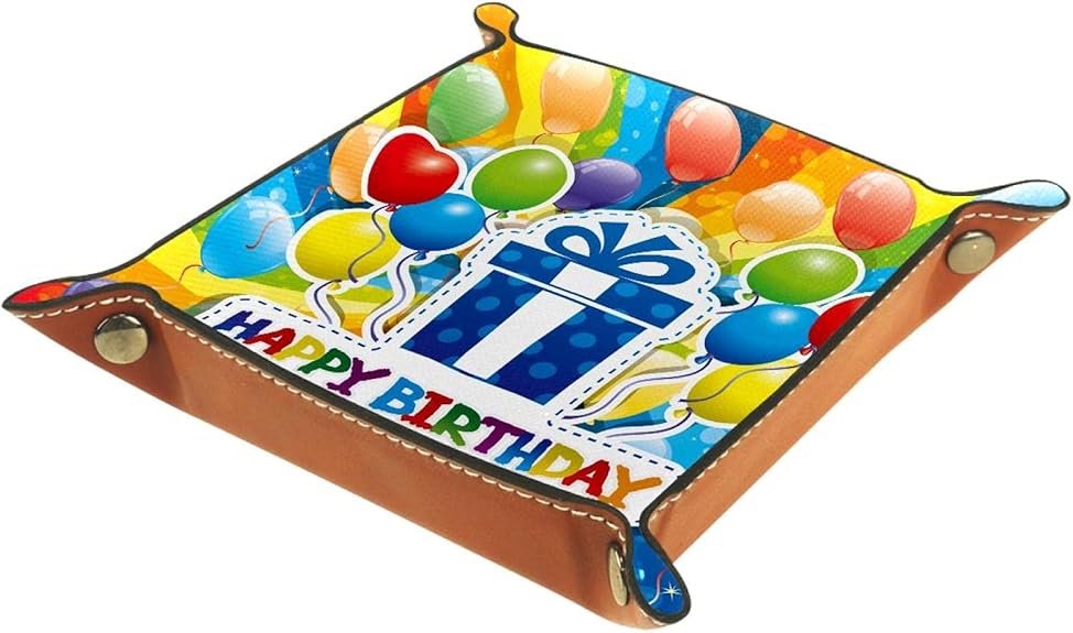 YATELI Caja de Almacenamiento pequeña, Bandeja de Valet para Hombre