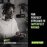 Shure MV7 USB/XLR Podcast Microphone with Built-In Headphone Output view 3