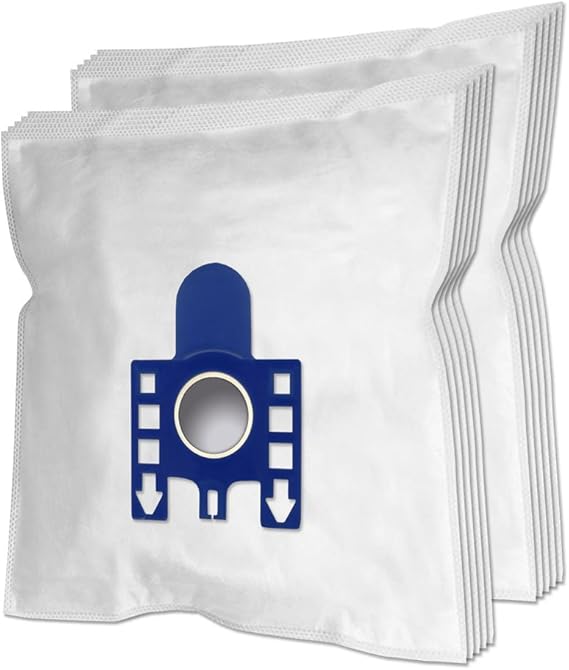 10 Premium Vacuum Cleaner Bags For Miele S 8340 EcoLine Classic C1