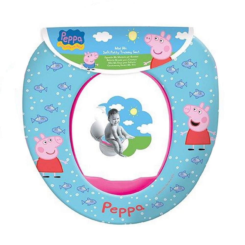 Soft Padded Peppa Pig Kids Potty Toilet Training Seat WC Child Toddler