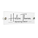 Wall Sign Name Plate - Door Name Plate Office Gifts