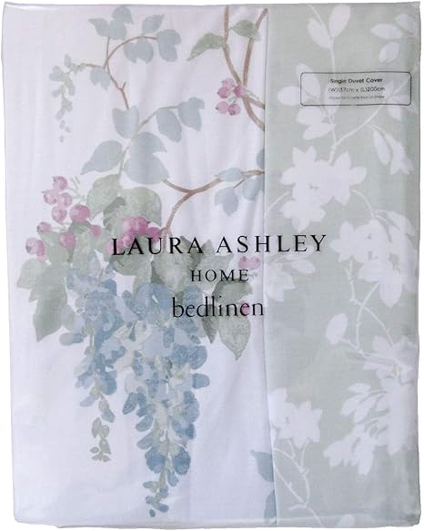 Amazon Laura Ashley ローラアシュレイ ウィステリア プリント 藤 ダックエッグ シングルサイズ 0スレッドカウント 布団カバー 137cm X 0cm 並行輸入品 Laura Ashley ローラアシュレイ 掛けふとんカバー 通販