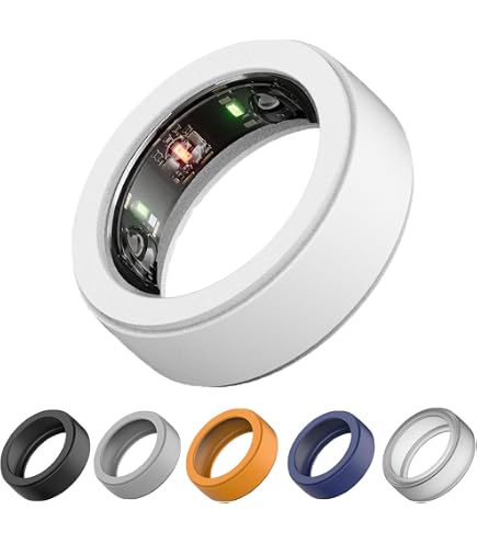 Manchon Silicone De Protection Pour Bague Oura Gen 4 - Taille M (10-15), Vert