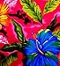 V.H.O Funky Hawaiian Shirt, Bigflower, Pink, L