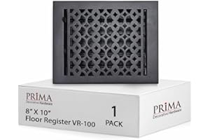 Prima Decorative - Cast Aluminum Floor Register 8″ x 10″ VR-100