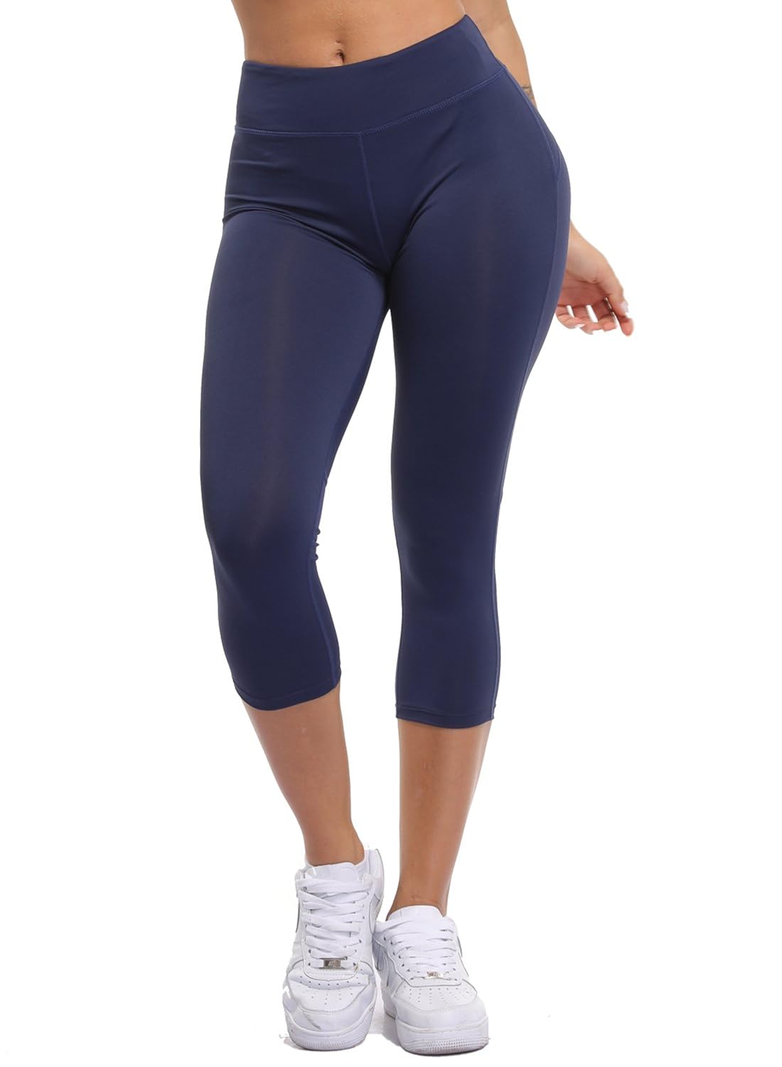 4 Yoga Pants Stretchy Workout Trousers 