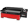 Royal Gourmet PD1202R 18-Inch Portable Table Top Propane Gas Grill Griddle for Camping, red