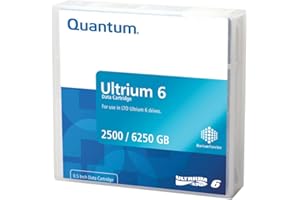 QUANTUM (DISTRIBUTION) Ultrium LTO-6 Tape MP MR-L6LQN-LP 20x Library Pack (MR-L6LQN-LP)