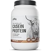 Levels 100% Micellar Casein Protein, Hormone Free, Chocolate, 2LB