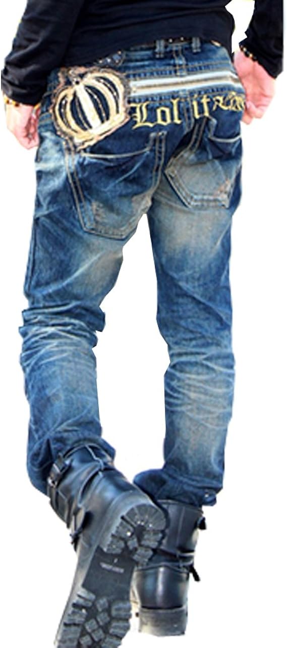 Amazon ジーンズ 専門店 クラシカルエルフ Classical Elf ロリータジーンズ Lolita 1022 ボーイズ ストレート ジーパン ジーンズ デニム メンズ レディース 男女兼用 大きい サイズ S ジーンズ 通販