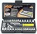 Great Neck Saw PSO40 Drive Socket Set, 1/4-Inch and 3/8-Inch Drive, 40-Piece primary