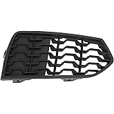 RATCHROLL Front Right Fog Light Grill for BMW 2 Series F22 2012-2017 Front Lower Bumper Fog Light Cover Inserts No.51118056798 ABS 1pc
